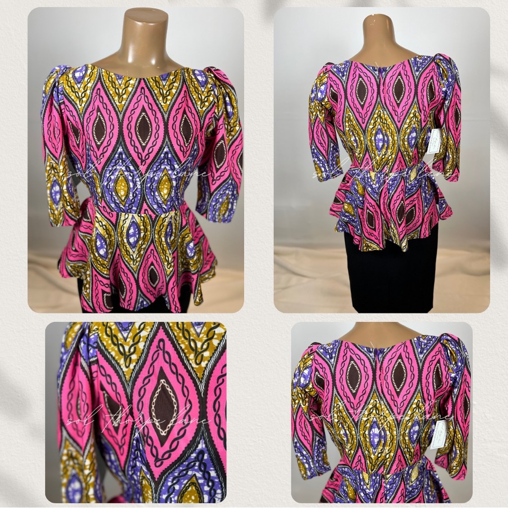 Beautiful African Print Top